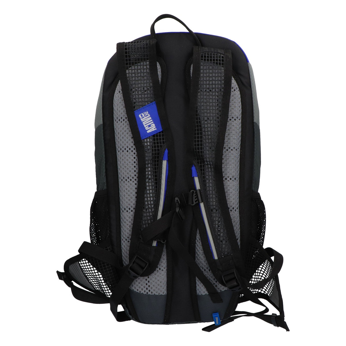 Active O2 Rucksack wasserfest blau/grau Outdoor Sport Wanderrucksack – Ansicht 3