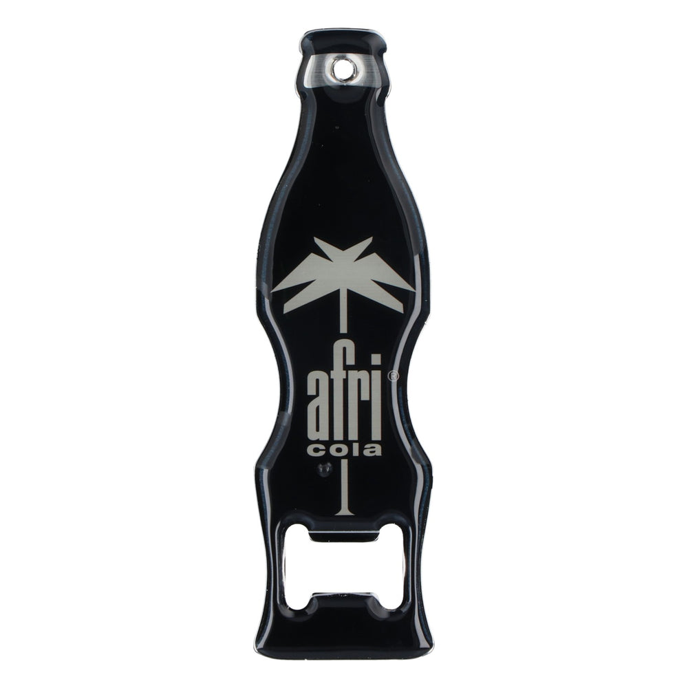 Afri Cola Softdrink Flaschenöffner Kapselheber Flaschenform Metall