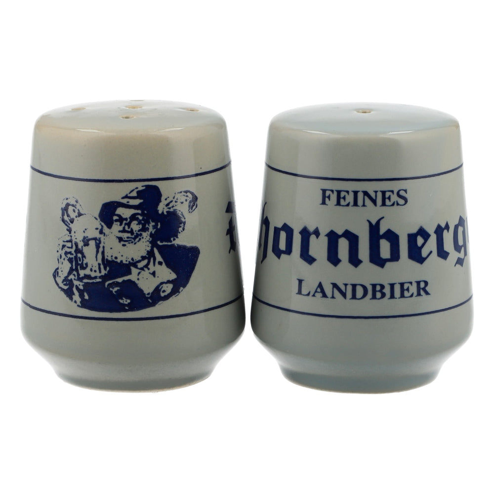 Ahornberger Bier Salz Pfefferstreuer Set Keramik rustikal Landbier Deko Geschenk