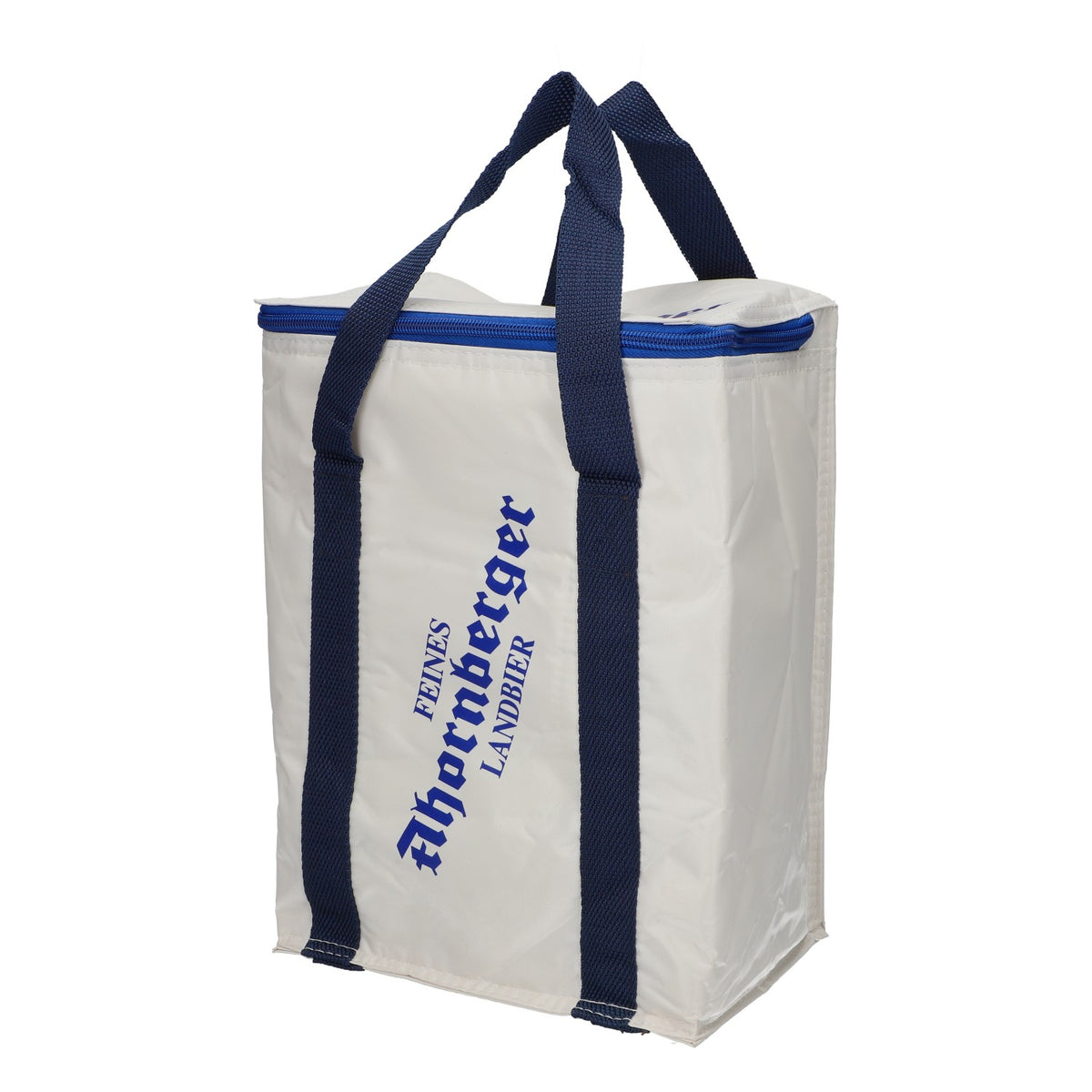 Ahornberger Bier Tasche Kühltasche ISO Polyester weiß neu