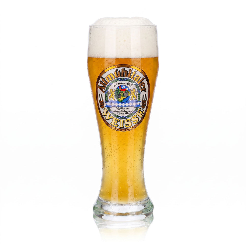 Altmühltaler Bier Glas 0,3l Pokal Weisse Ruhr Kristall Relief