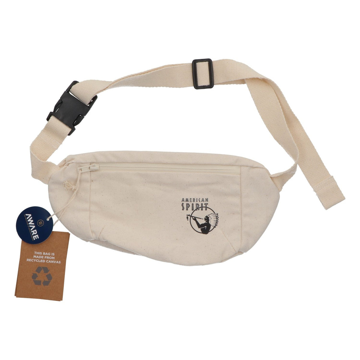 American Spirit Fan Bundle Set aus Bauchtasche Jutebeutel Notizblock – Ansicht 3