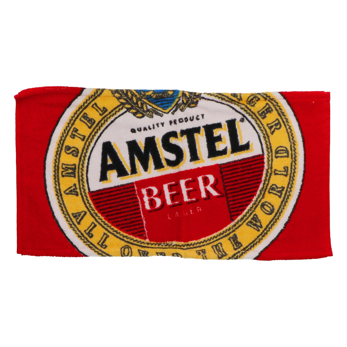 Amstel Bier Barhandtuch Bartowel 49x26cm rot Baumwolle – Ansicht 2