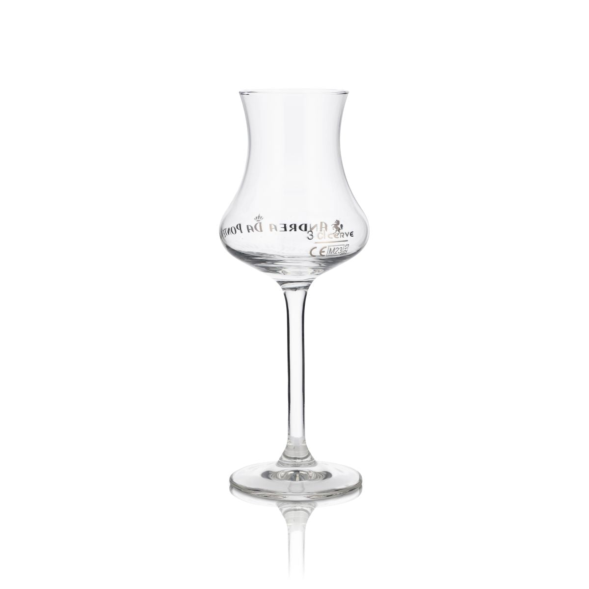 Andrea da Ponte Glas 0,13l Nosingglas Tastingglas Schnapsglas Grappaglas Kelch – Ansicht 2