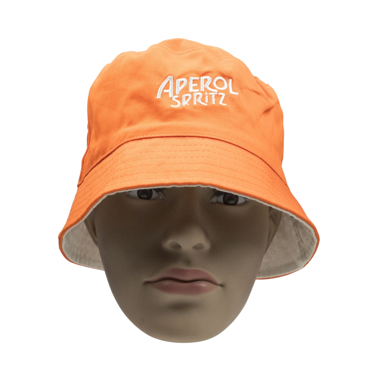 Aperol Mütze Fischerhut Bucket-Hat Cap Kappe Sonne Schutz Kopfbedeckung Sun – Ansicht 2