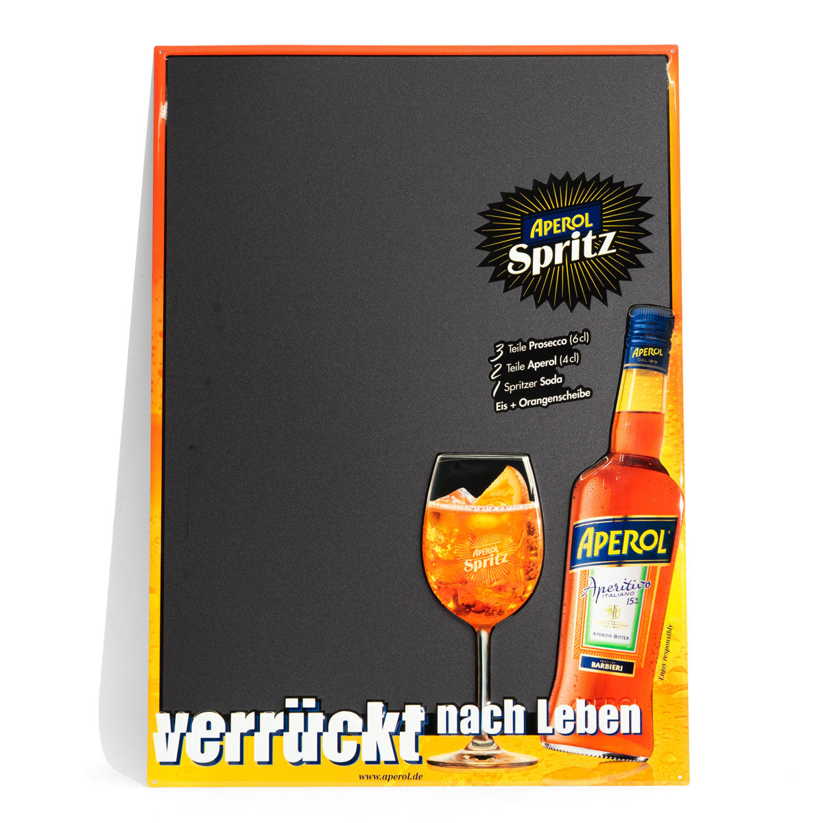 Aperol Spritz Blechschild Wandschild 69x49cm Werbeschild Bardekoration Merch
