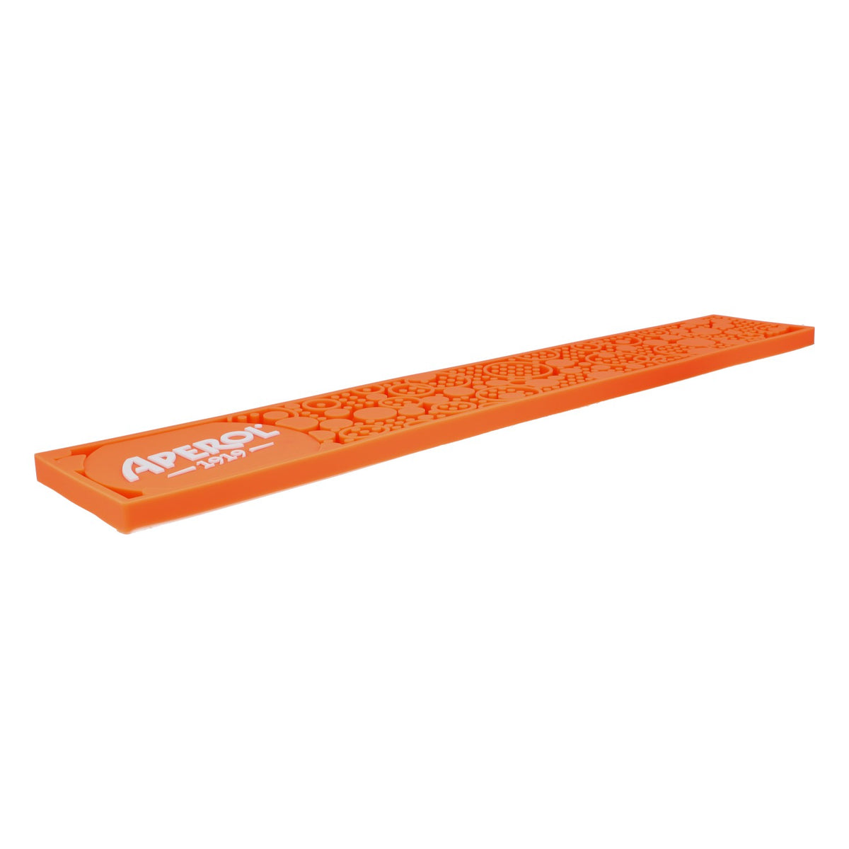 Aperol Spritz Likör Barmatte Abtropfmatte 59x10 cm Orange "1919" Kreismotive