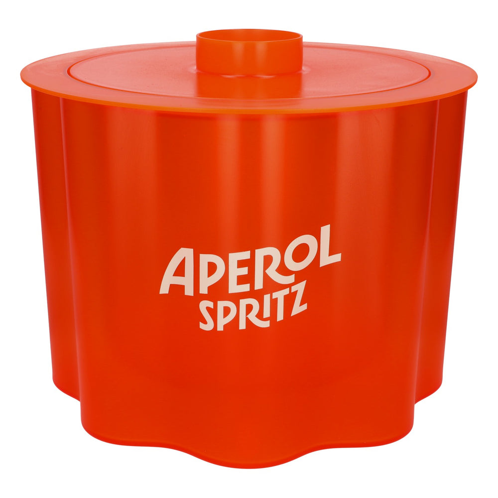 Aperol Spritz Likör Flaschenkühler Eiseimer Kühler Sommer 34cm Durchmesser