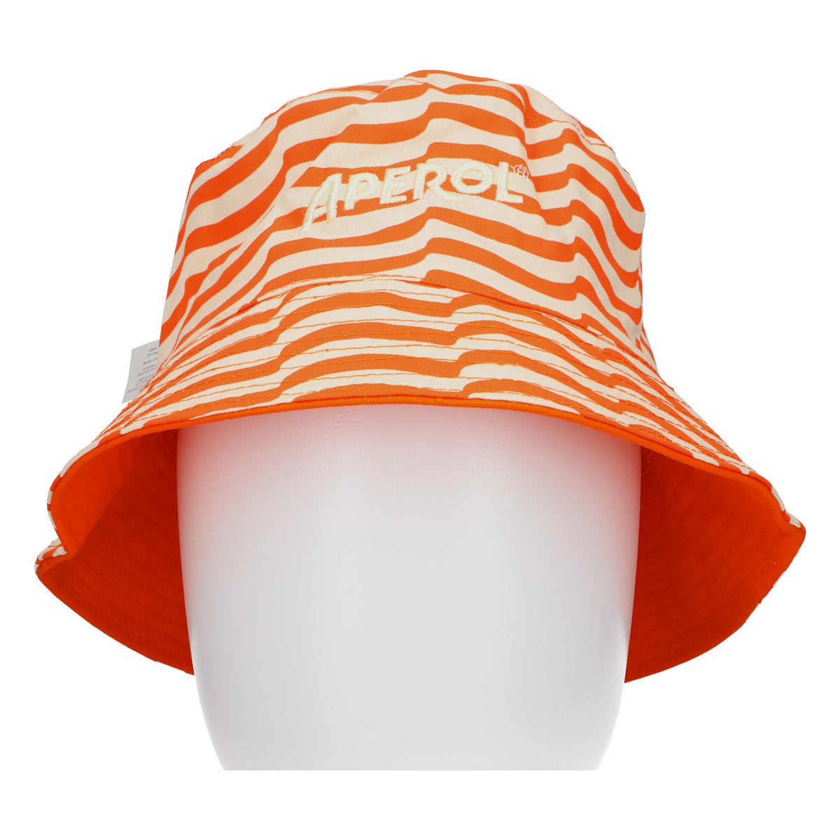 Aperol Spritz Likör Hut Mütze Wendemütze Bucket Hat Wendehut Fischerhut – Ansicht 6