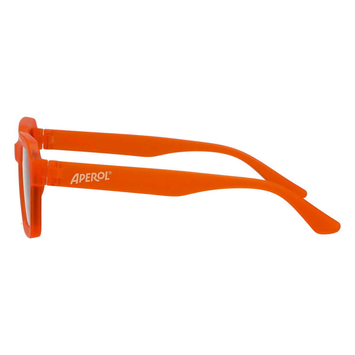Aperol Spritz Likör Sonnenbrille Gold verspiegelt – Ansicht 2