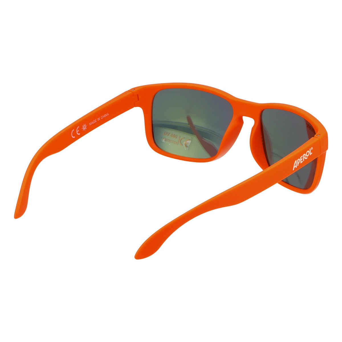 Aperol Spritz Likör Sonnenbrille UV 400 Neue Version 2025 Orange weißes Logo – Ansicht 4