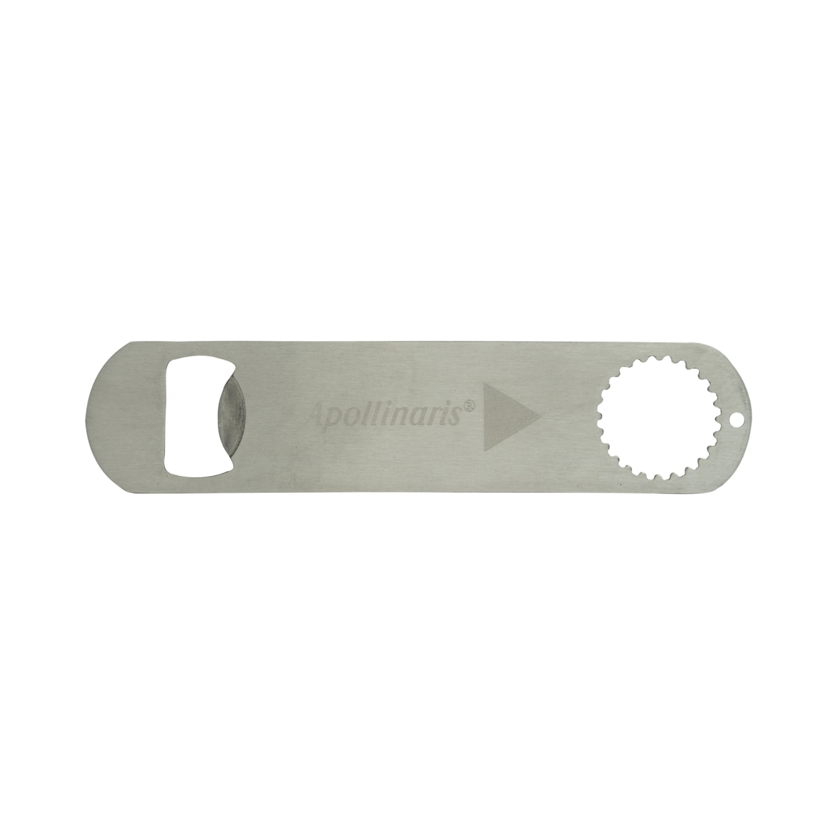 Apollinaris Wasser Flaschenöffner Metall Opener Kronkorken Bar Tool silber