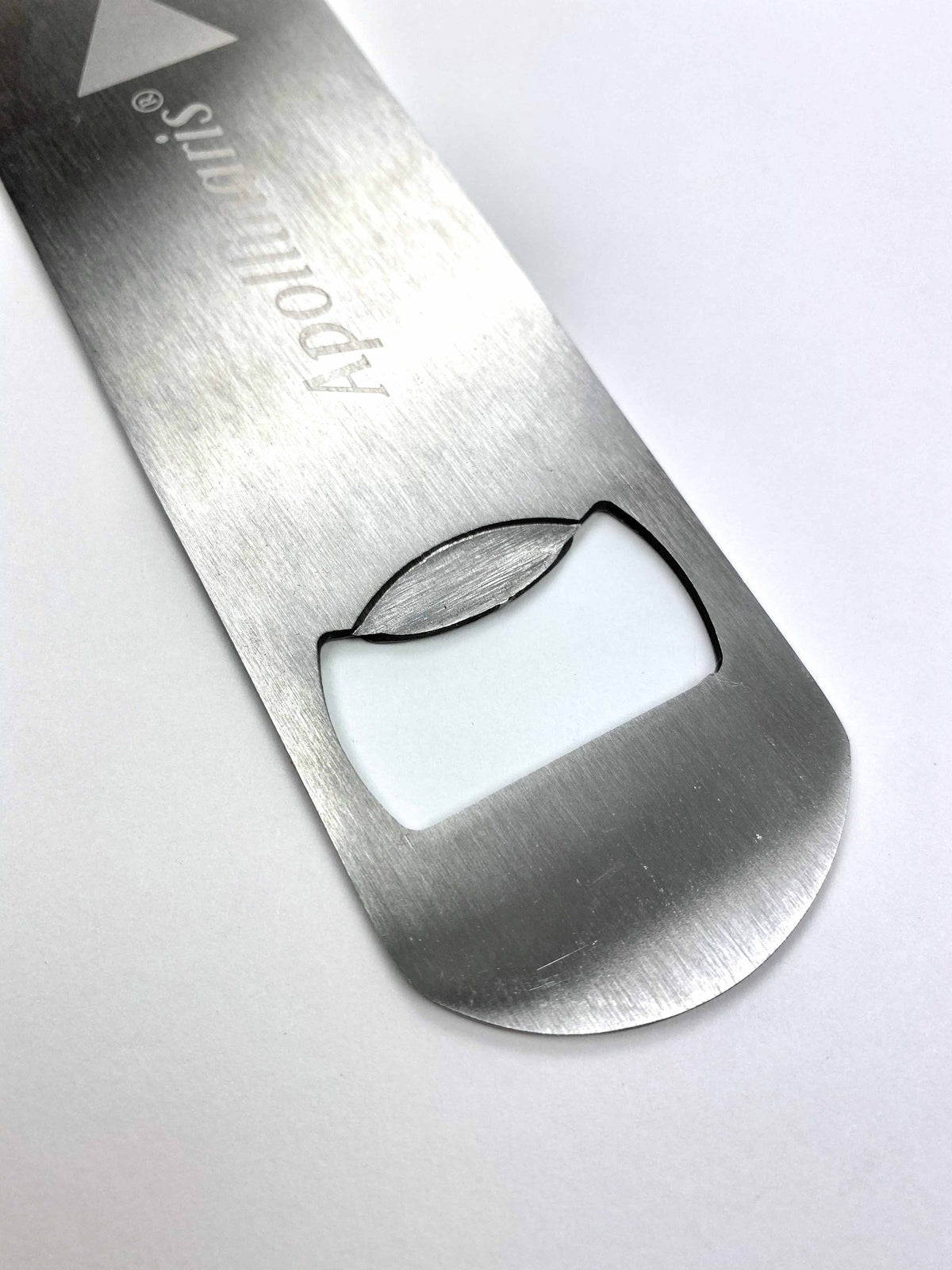 Apollinaris Wasser Flaschenöffner Metall Opener Kronkorken Bar Tool silber – Ansicht 3