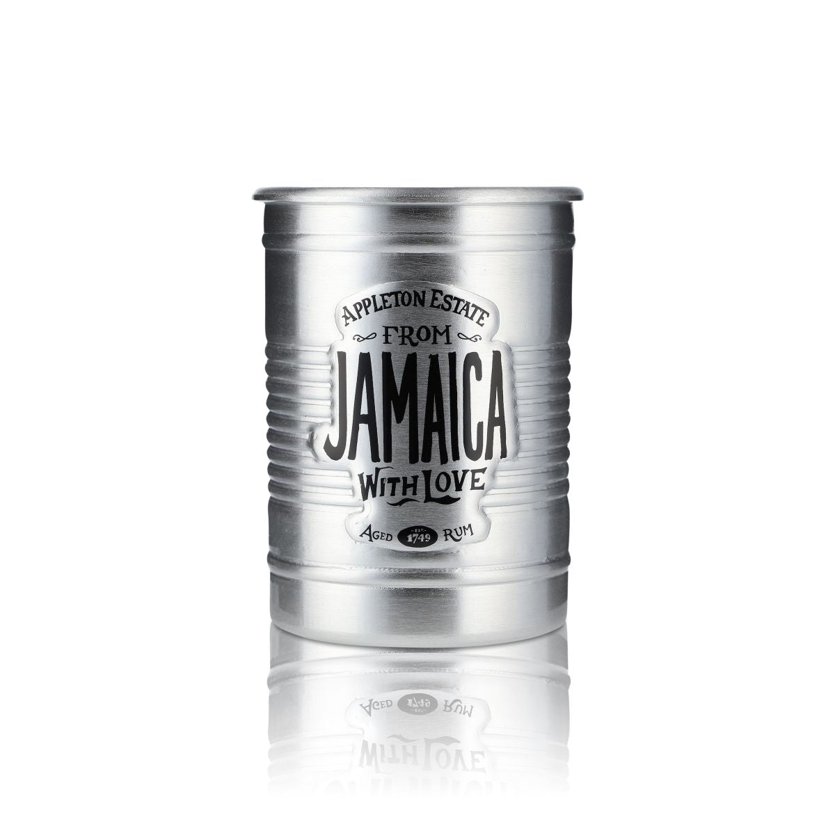Appleton Rum Longdrinkglas 0,42l Metall Becher Gläser Moscow Mule Cocktail