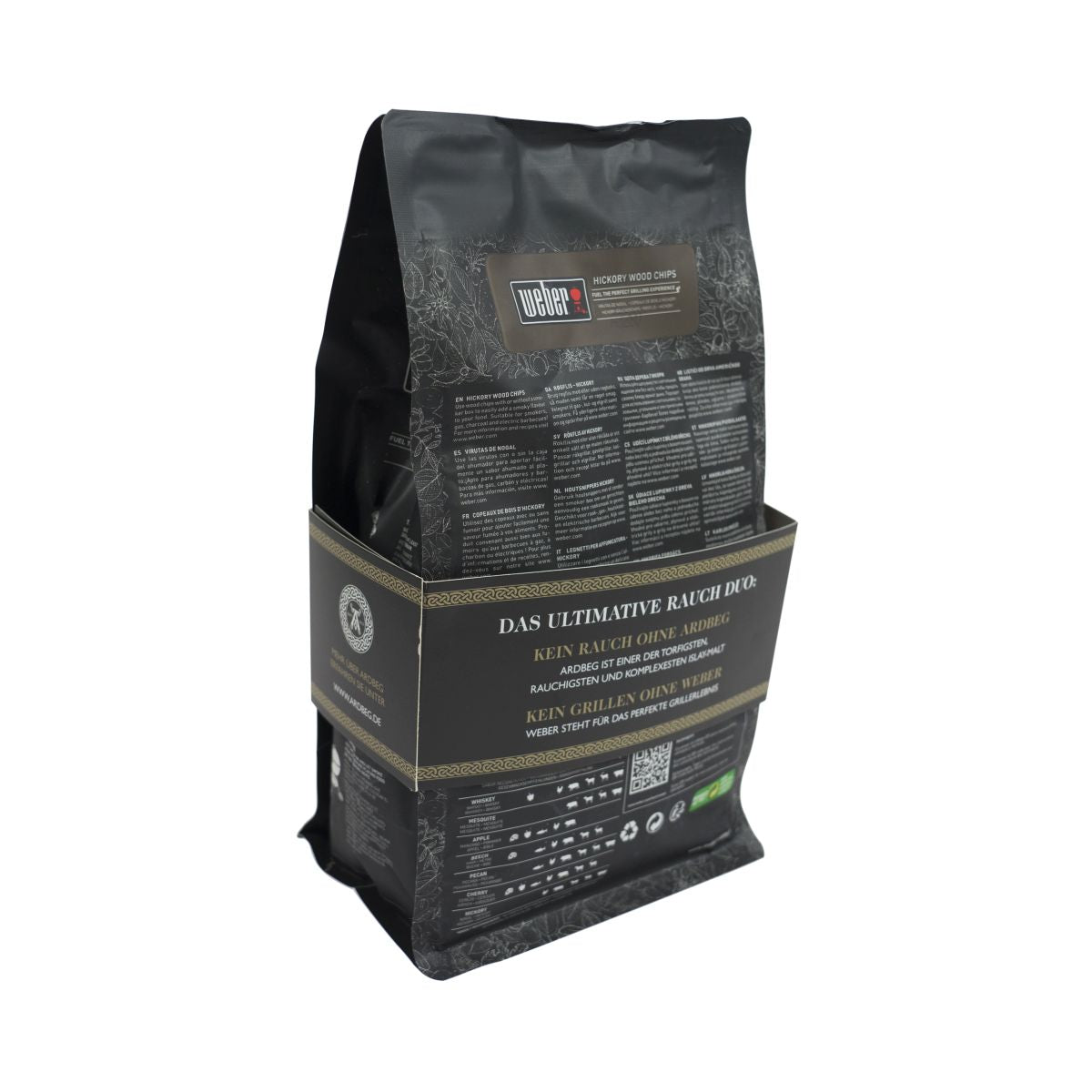 Ardbeg Räucherchips Hickory Wood Chips BrickettsWhisky Flavored Smoking BBQ – Ansicht 3