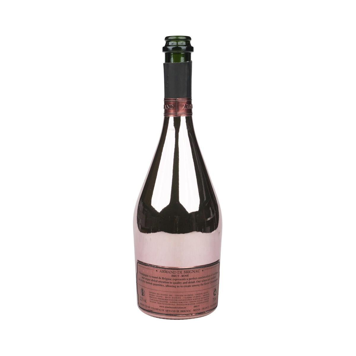 Armand De Brignac Champagner LEERE 0,75l Brut Rosé Flasche Deko Show – Ansicht 2
