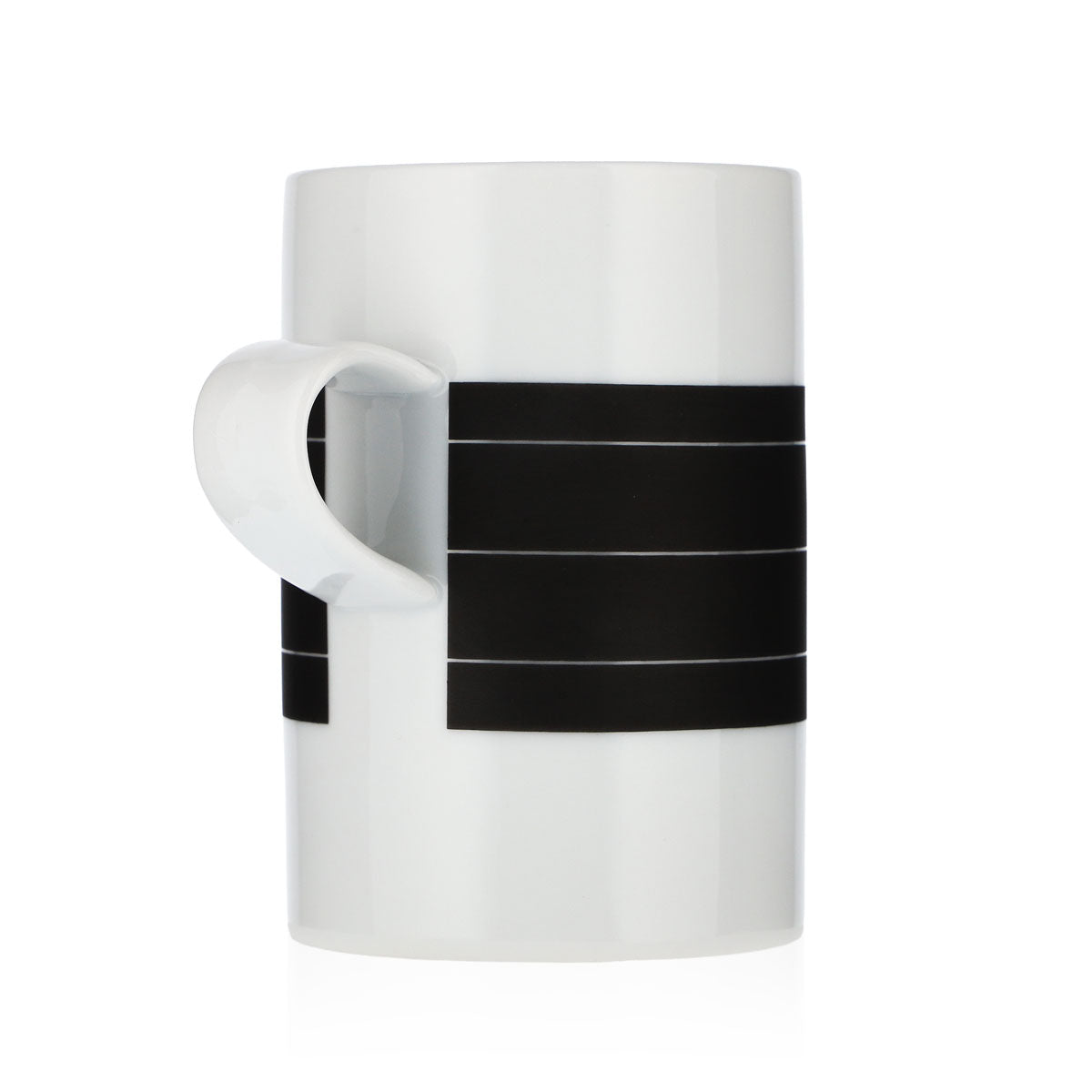 ASA Selection Kaffeebecher Tasse Becher mit Stift Schwamm weiß – Ansicht 4
