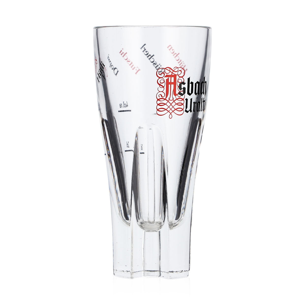 Asbach Weinbrand Glas Uralt 2cl/4cl Futschi Glas mit Sprüche – Ansicht 2