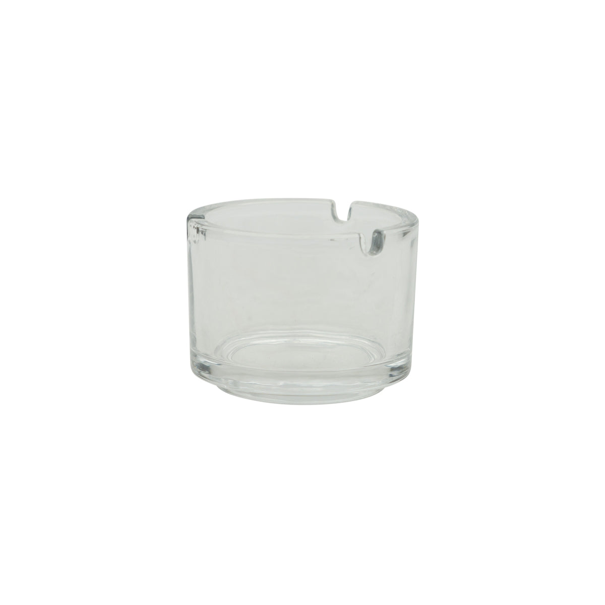 Aschenbecher Glas neutral Zigartten Garten Outdoor Tisch Ascher Gläser Gastro – Ansicht 2