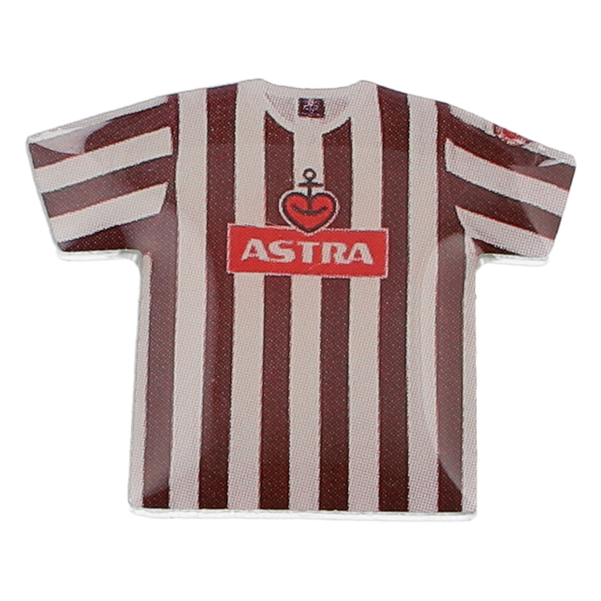 Astra Bier Anstecker Ansteck-Pin Button St. Pauli Trikot