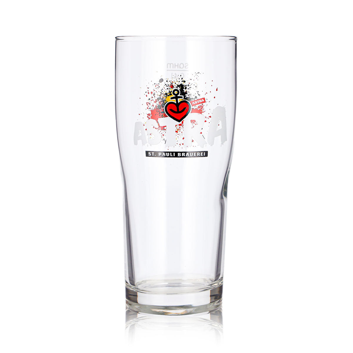 Astra Bier Glas 0,4l Becher Sonderedition St. Pauli Brauerei Sahm – Ansicht 2