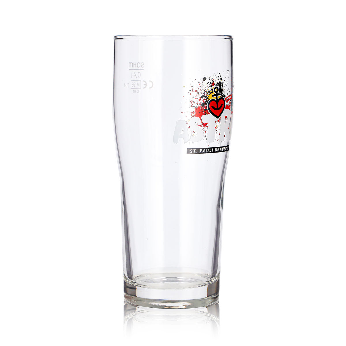 Astra Bier Glas 0,4l Becher Sonderedition St. Pauli Brauerei Sahm – Ansicht 3
