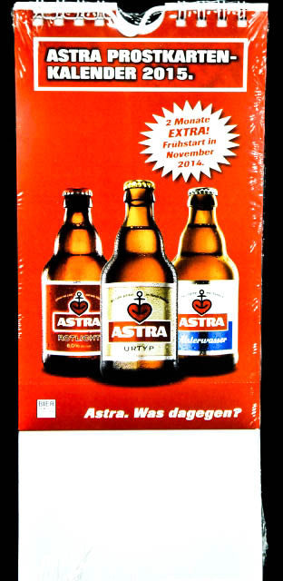 Astra Bier Postkartenkalender Fotokalender Astra Bilder 2015