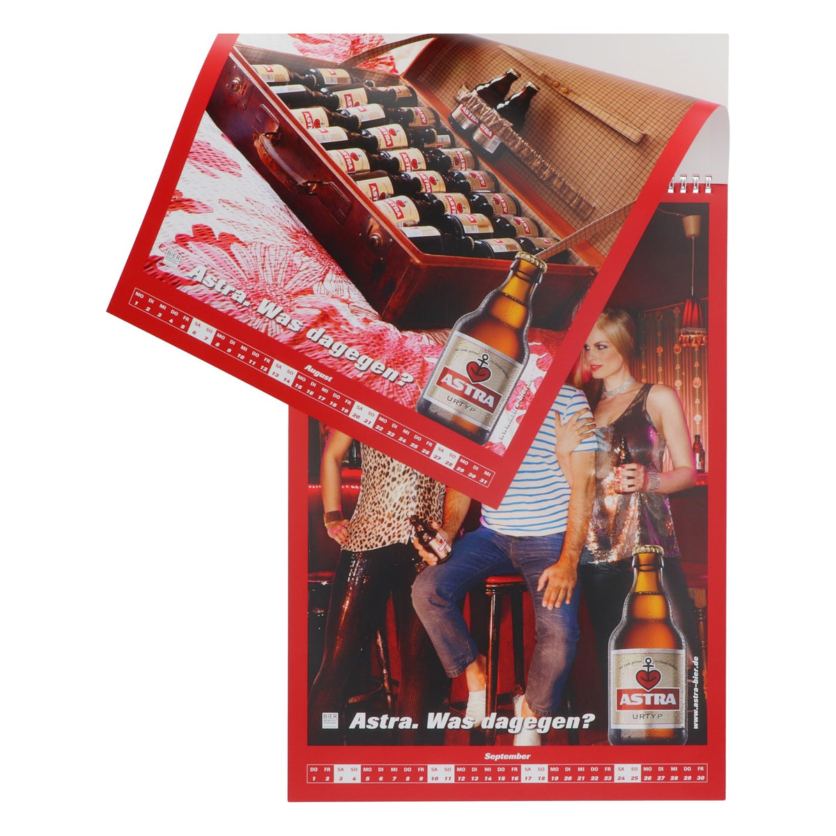 Astra Bier Wandkalender 2016 Bilderkalender "Endlich Sixpacks für alle" – Ansicht 2