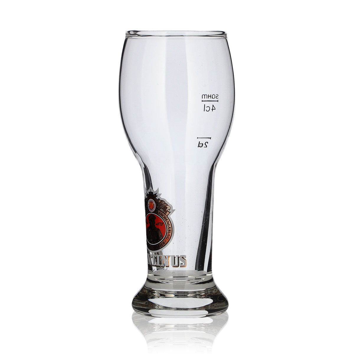 Aventinus Weizenstarkbier Glas 4cl Shotglas Schnapsglas Mini Bierpokal Geeicht – Ansicht 4