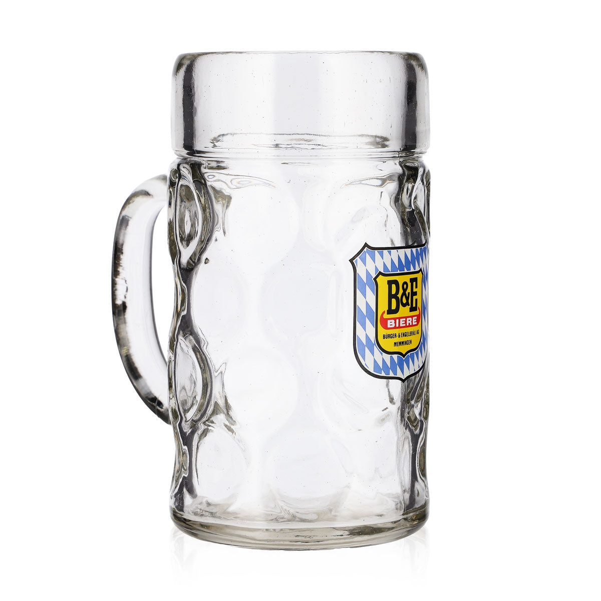B&E Biere Bier Glas 1l Krug – Ansicht 2
