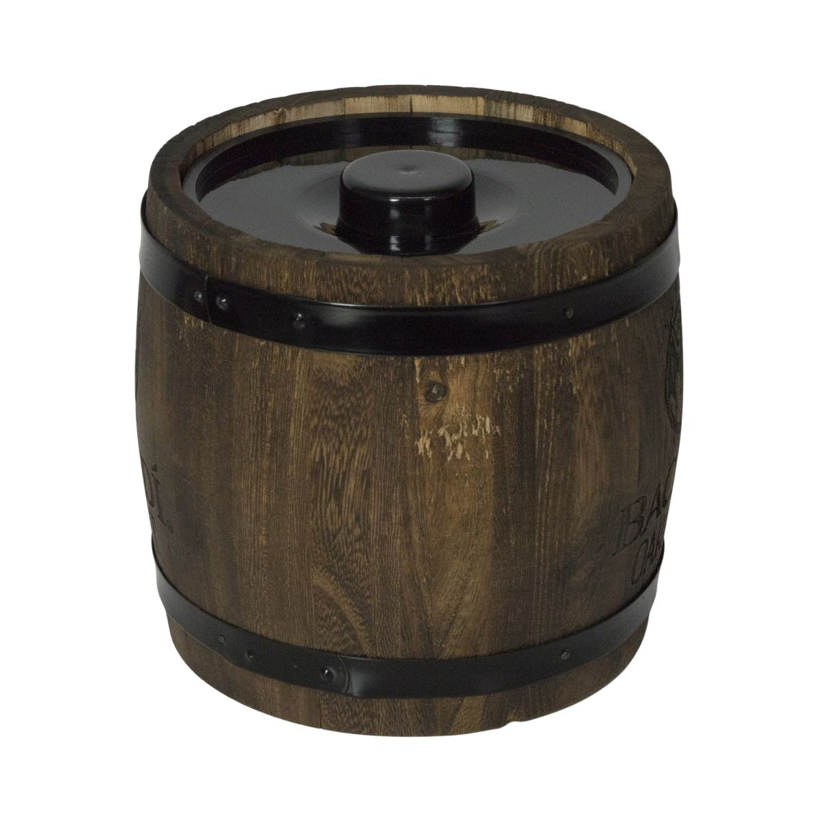 Bacardi Getränkekühler Flaschenkühler 1,5l Holzfass Oakheart Eiswürfelbehälter – Ansicht 2