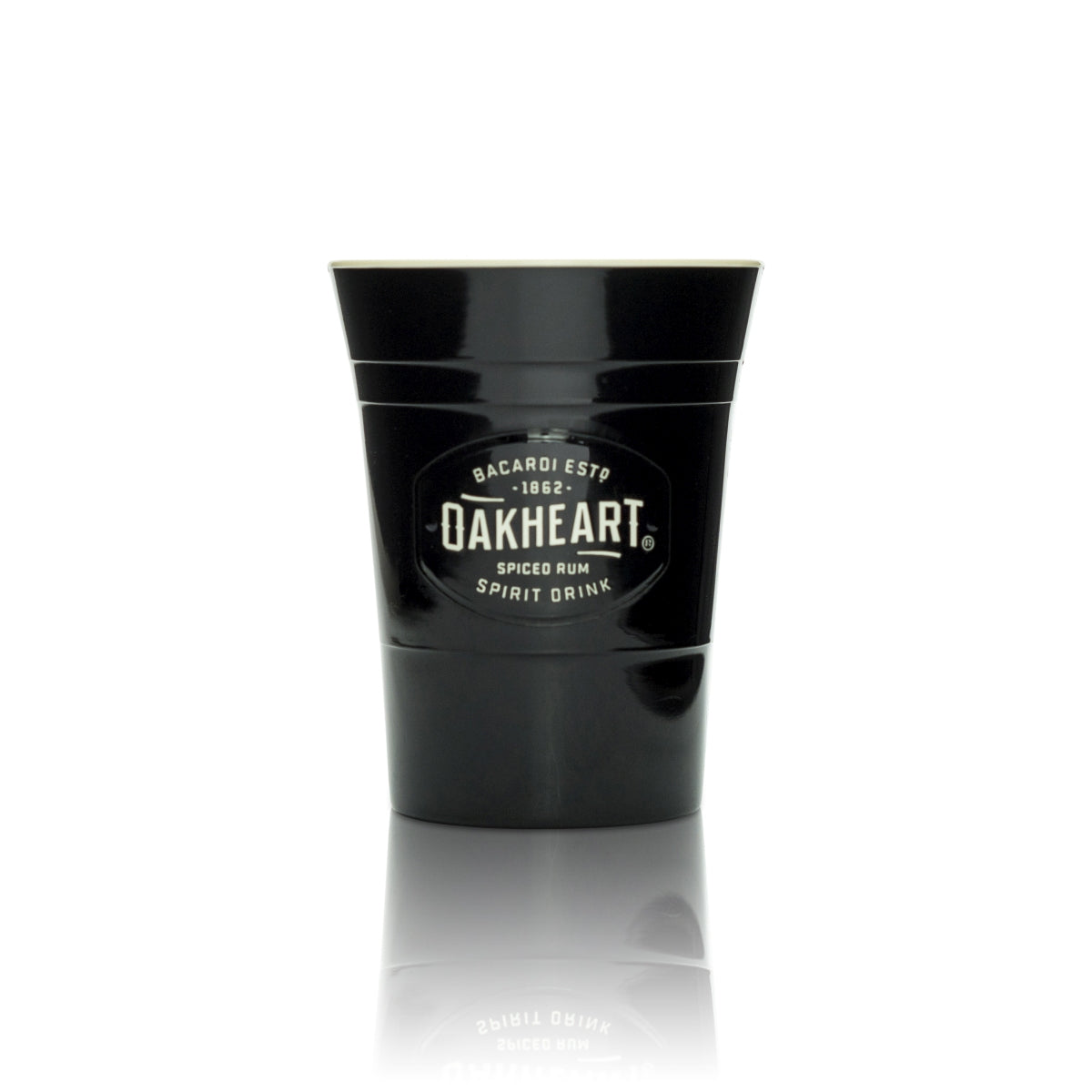 Bacardi Kunststoff Glas 0,33l Mehrweg Becher Longdrink Cocktail Gläser Oakheart