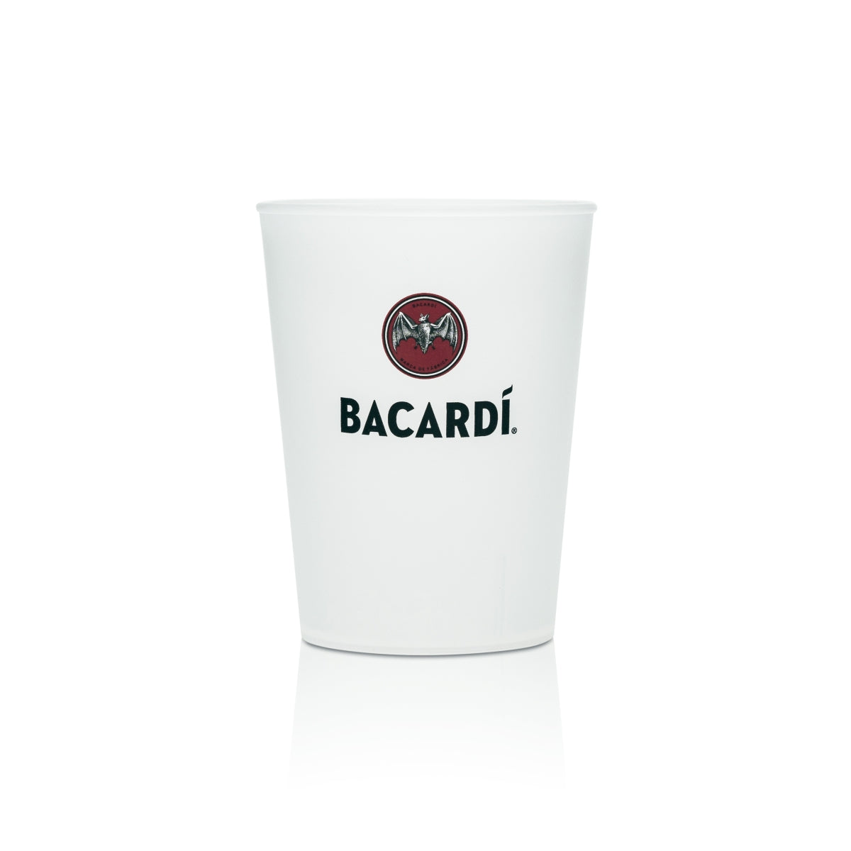 6x Bacardi Rum Becher 0,2l Mehrweg Kunststoff Glas Festival Longdrink Cup Party – Ansicht 2