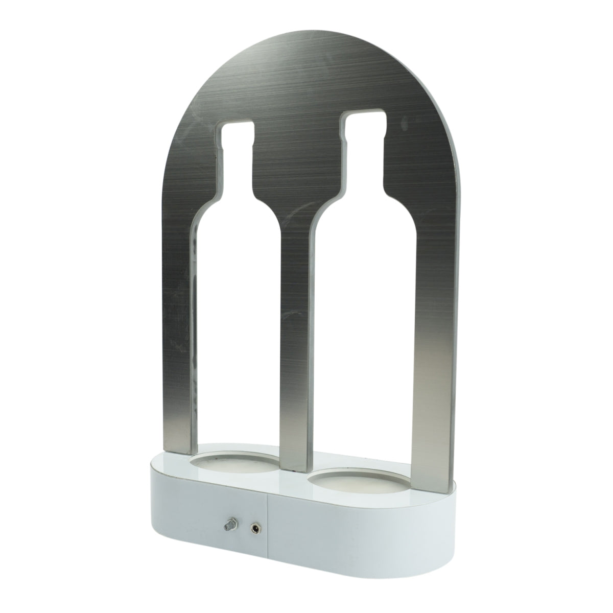 Bacardi Rum Glorifier Razz 2 Flaschen Together LED Aufsteller Glorifier Display – Ansicht 2
