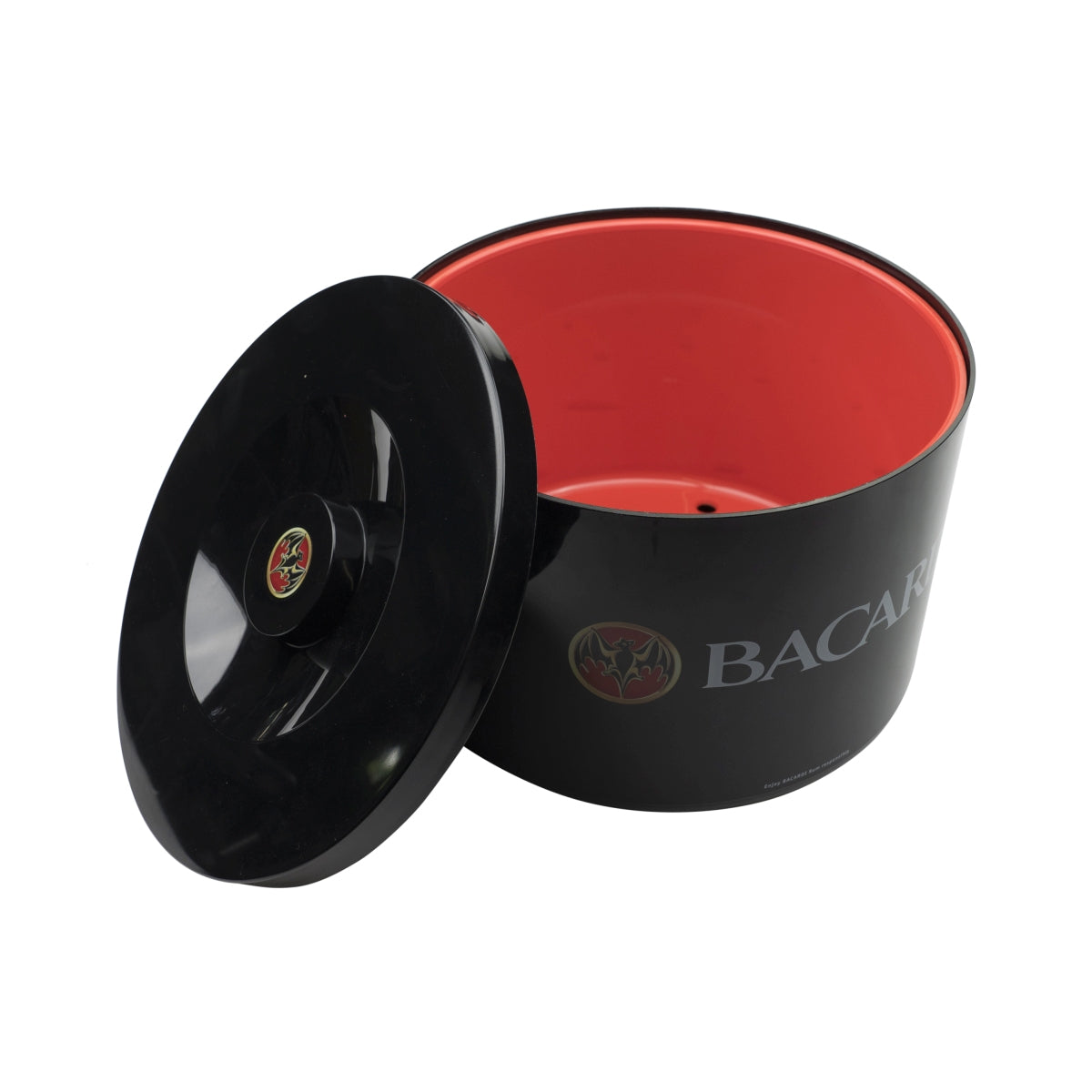Bacardi Rum Kühler Eiswürfel Box Behälter Deckel Cooler Ice Thermo Flaschen Bar – Ansicht 3