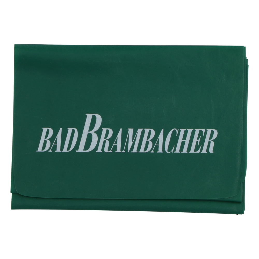 Bad Brambacher Flexi Trainingsband grün 120x15cm Fitnessband Gummi