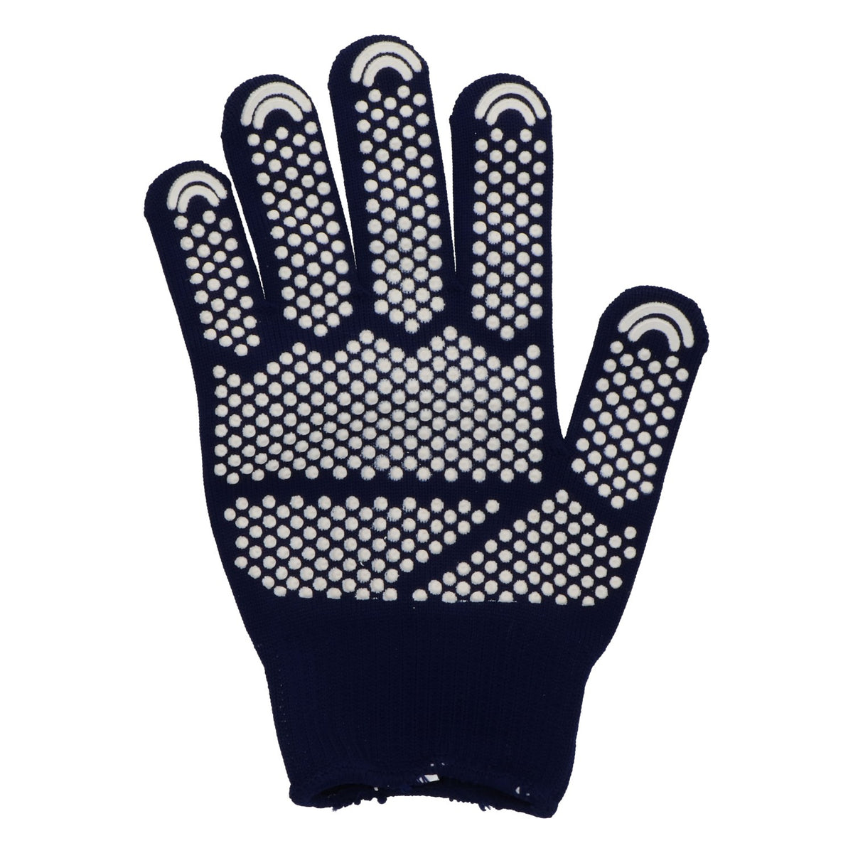 Bad Reichenhaller Grip-Handschuh Rutschfest mit Noppenbeschichtung Blau-Weiß Size 7 – Ansicht 2
