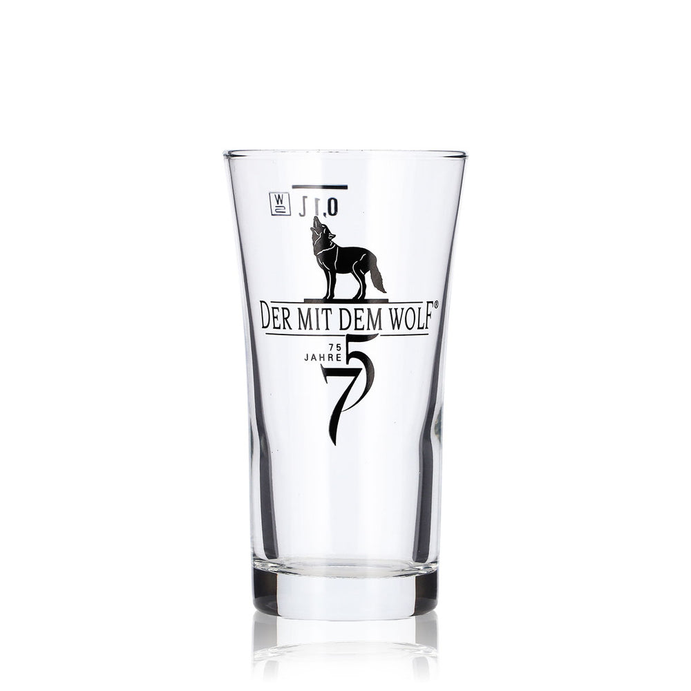 Badischer Winzergenossenschaften Wein Glas 0,1l Probierglas Der mit dem Wolf