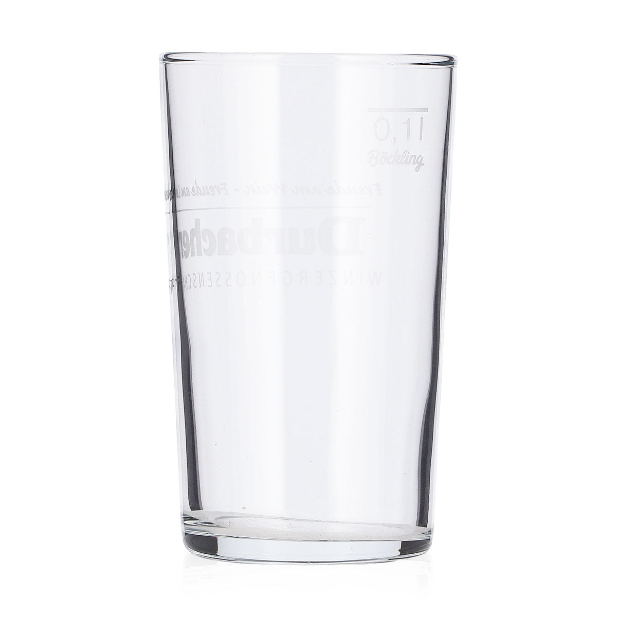 Badischer Winzergenossenschaften Wein Glas 0,1l Probierglas Durbacher Böckling – Ansicht 3