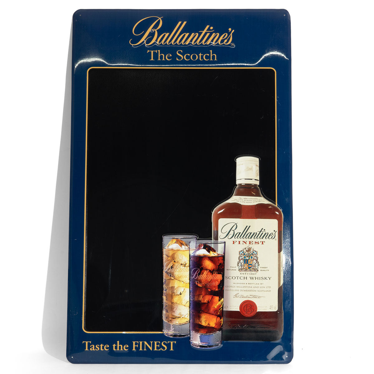 Ballantines Blechschild Wandschild 80x50cm Werbeschild Bardeko Merch B-WARE