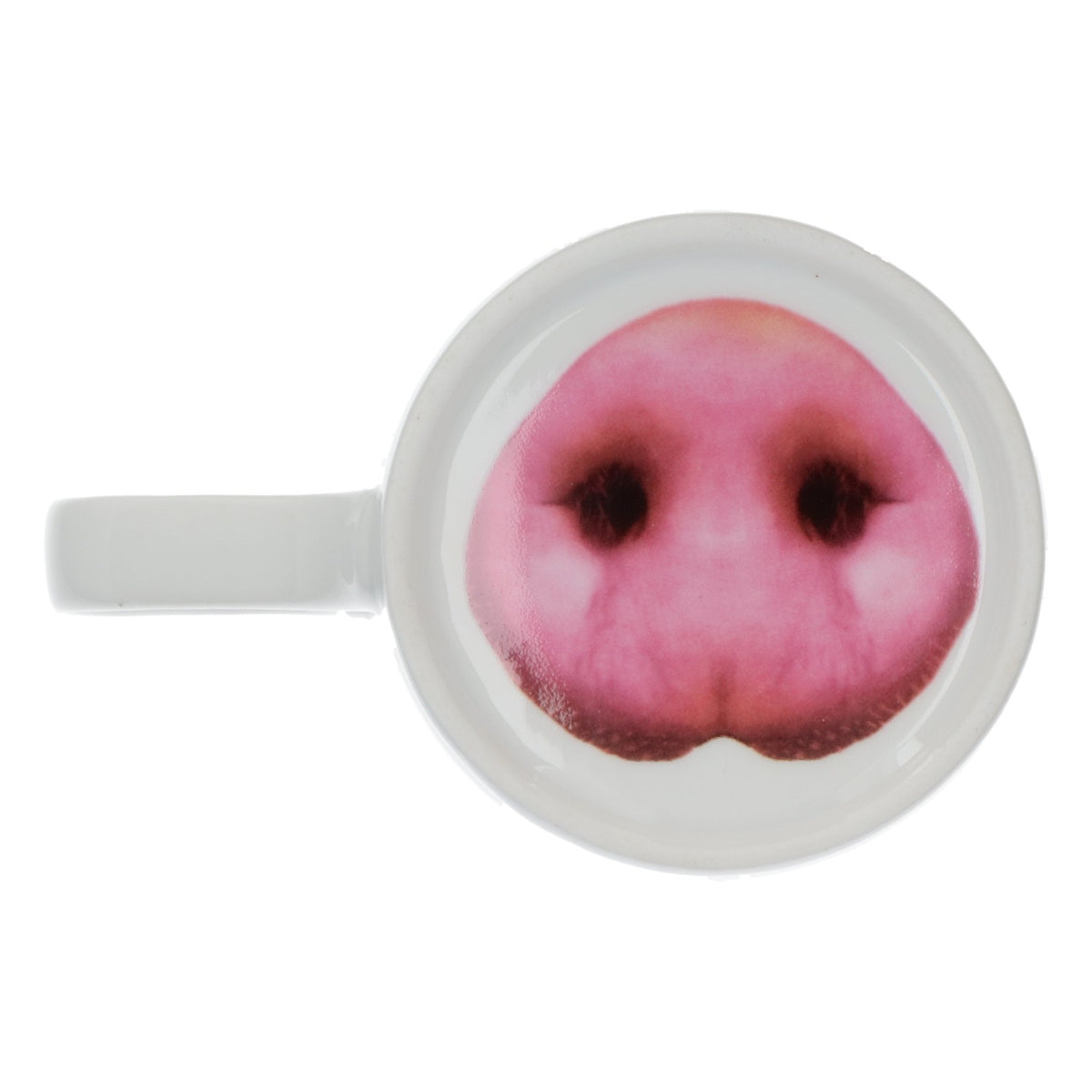 Basedahl Kaffebecher 0,3l Tasse Becher Milchbecher "Piggy" Glas Schweinsnase