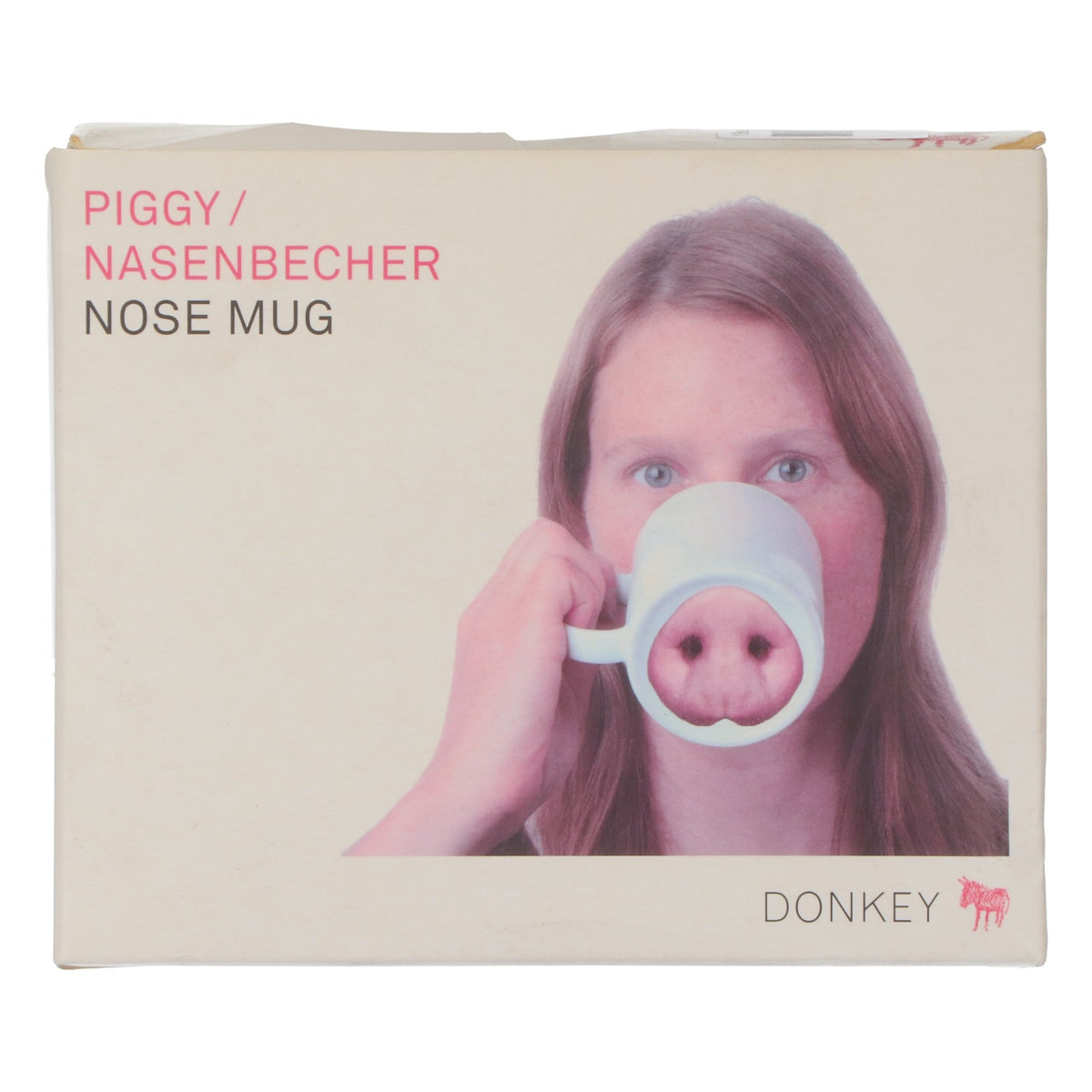 Basedahl Kaffebecher 0,3l Tasse Becher Milchbecher "Piggy" Glas Schweinsnase – Ansicht 2