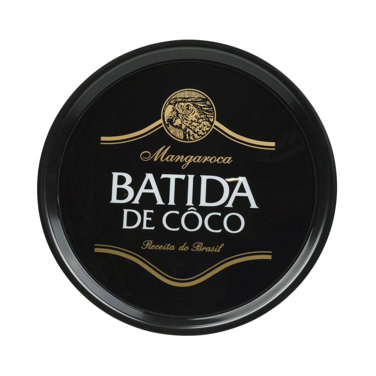 Batida de Coco Likör Tablett Serviertablett Kellnertablett schwarz