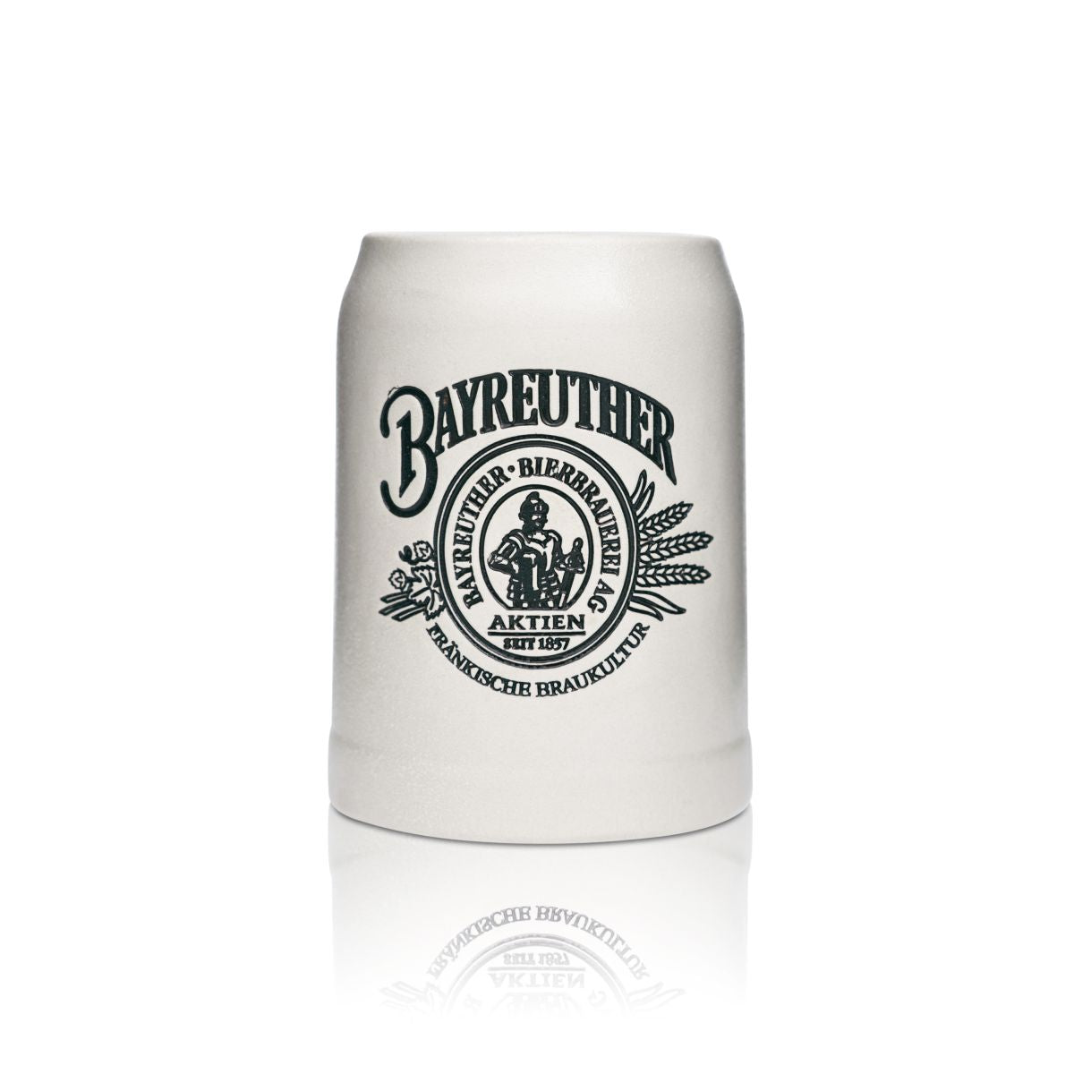 Bayreuther Tonkrug Bierglas 0,625l Keramik Humpen Seidel Gläser Liebhaber