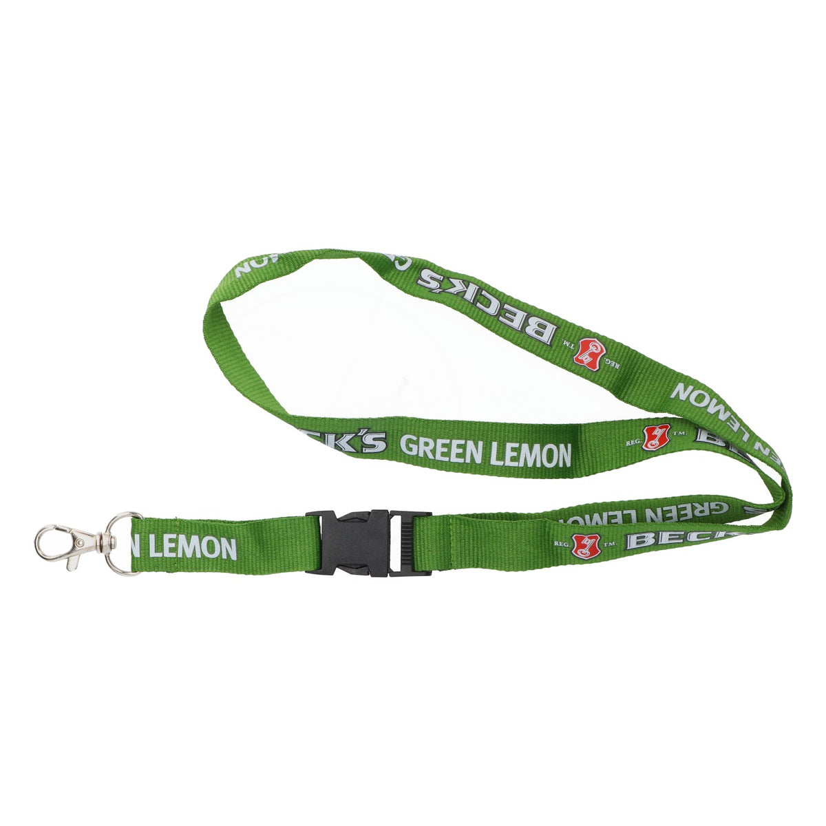 Becks Bier Schlüsselanhänger Schlüsselband Lanyard Green Lemon