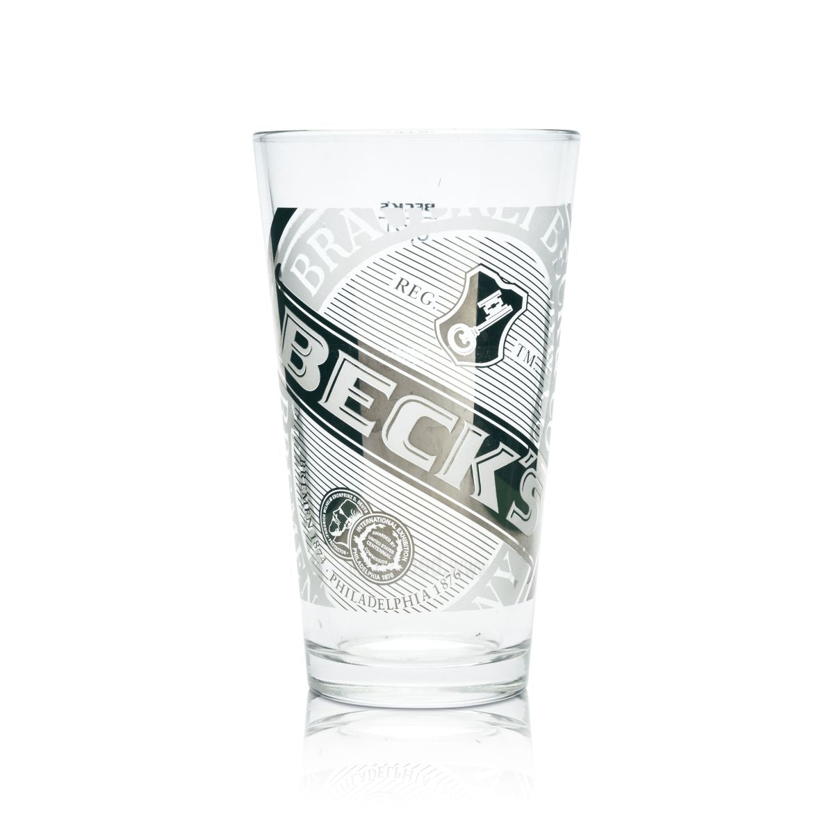 Becks Bierglas Sammlerglas 0,3l Willi Becher Bierpokal Pilsglas Sonderedition