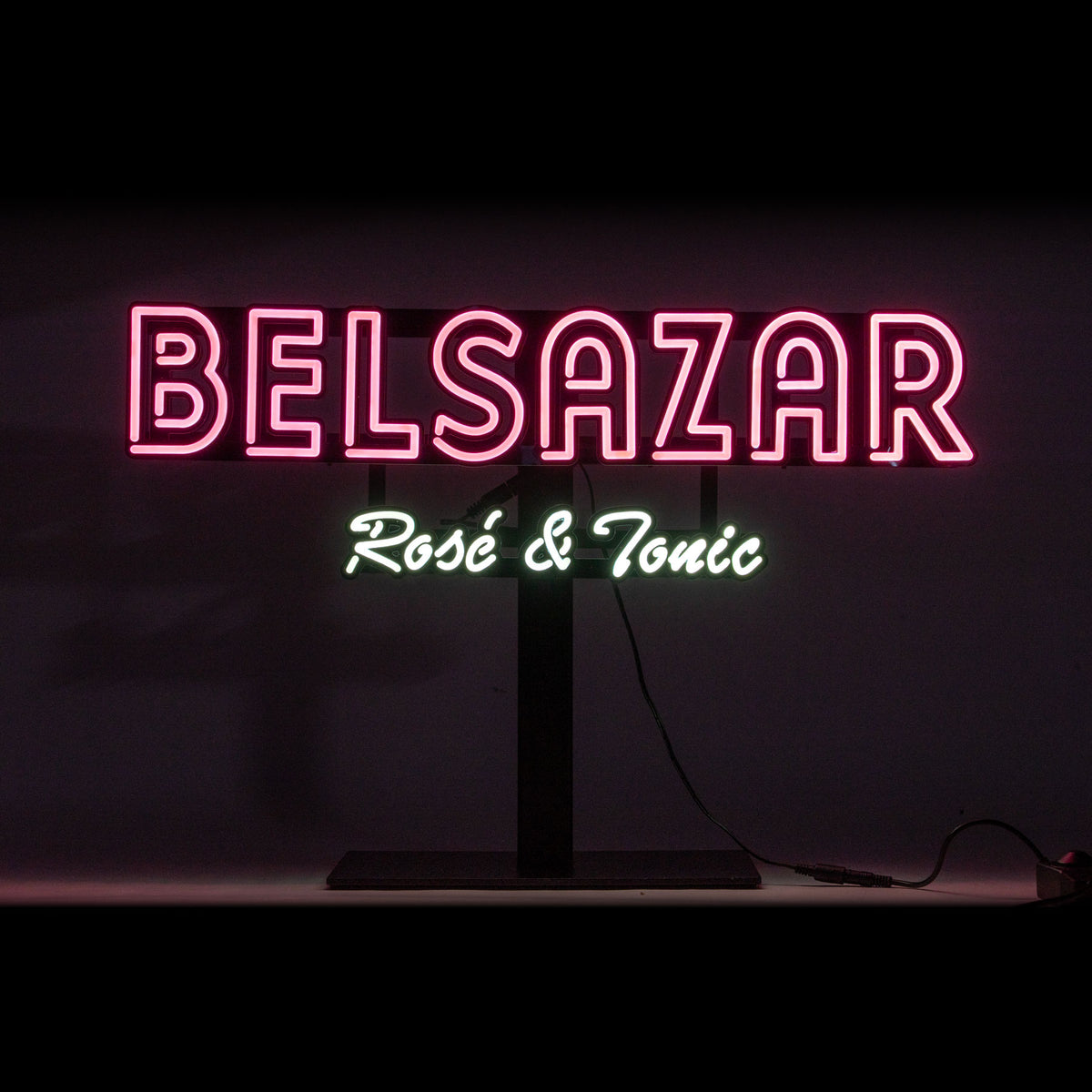 Belsazar Leuchtreklame Luminated LED Neon Wallsign Rose & Tonic Bardeko Merch – Ansicht 7