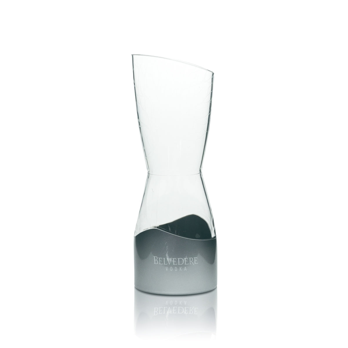 Belvedere Vodka 0,7l Pitcher Karaffe Ausgießer Kanne Kunststoff Glas Gefäß Bar