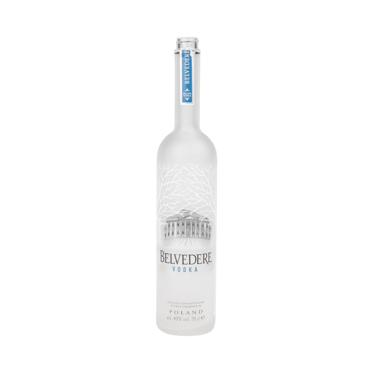 Belvedere Vodka Flasche 0,7l LEER gebraucht Poland Basteln Lampe Deko Spardose