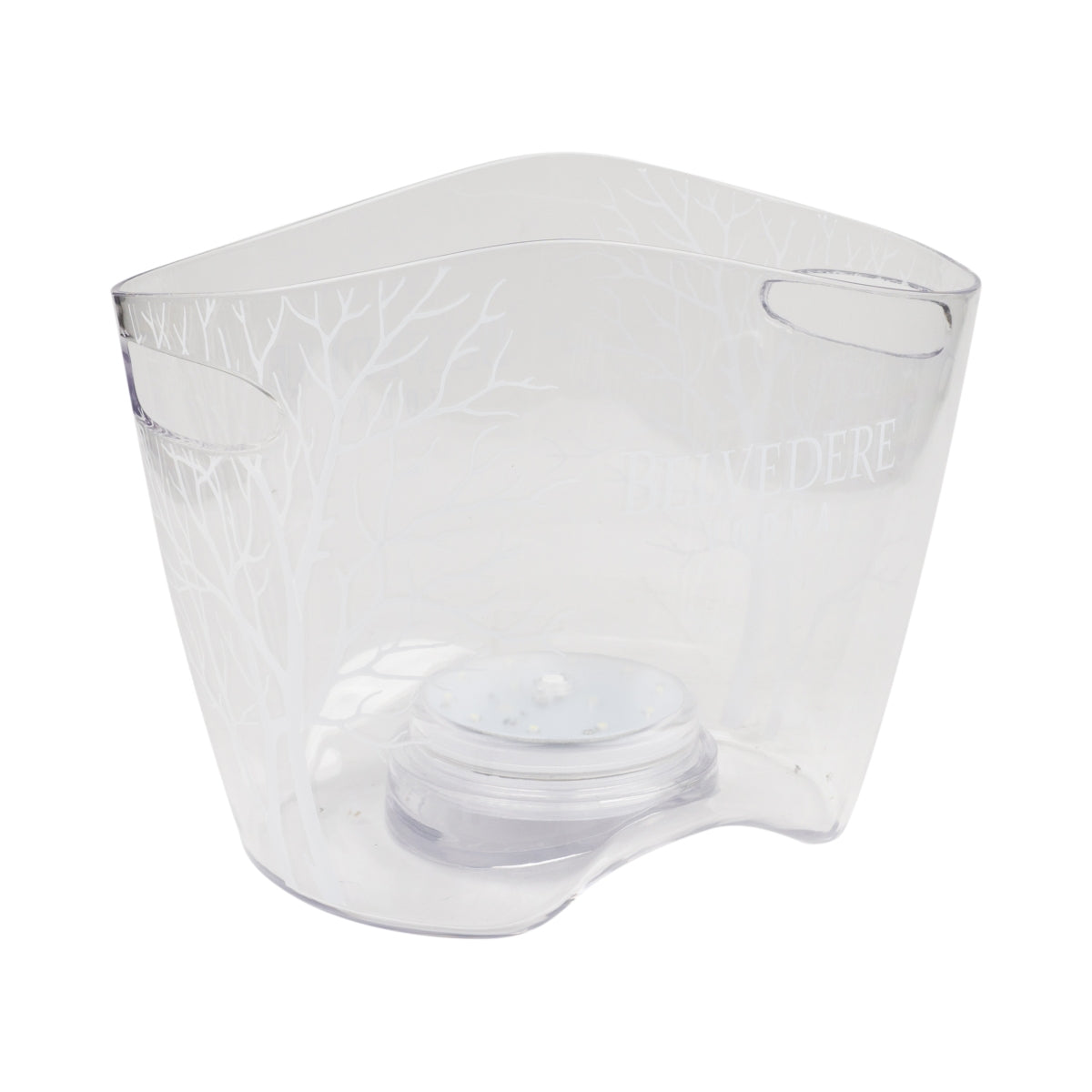 Belvedere Vodka Kühler LED Licht Flaschen Eiswürfel Box Behälter Cooler Display – Ansicht 2